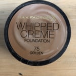 Max Factor Whipped Creme Foundation  Sealed 75 golden Rare