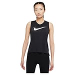 Nike DD4910 W NK DF SWSH RUN TANK Vest women's black/reflective silv S