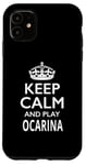 iPhone 11 Ocarina Player / Ocarina Beginner / Keep Calm Play Ocarina! Case