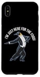 iPhone XS Max Funny Penguin Tuxedo I'm Just Here for the Food Case