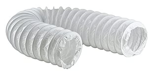 Steinberg14 PVC 100mm Flexible Ducting 1m - 4 inch Ducting for Air Conditioner - Extractor Tube Hose - Tumble Dryer Pipe - Flexible Duct for Cooling Ventilation and Air Conditioning Systems