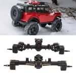 Front and Rear Axles Set with Counterweights for SCX24 Series One-Piece Design