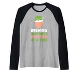 Kombucha Starter Kit for Tea Drink Lover Kombucha Raglan Baseball Tee