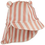 Liewood solhatt Senia stl 6-9 mån, stripe coral blush/creme