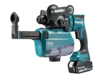 Makita DHR182RTWJ - Roterande hammare - sladdlös - 3-läge - SDS-plus - 1.7 joule - 2 batterier - 18 V