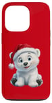 Coque pour iPhone 13 Pro Holiday Polar Bear