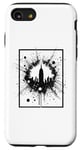 Coque pour iPhone SE (2020) / 7 / 8 Silhouette d'horizon de New York Splash