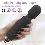 Muscle Massager Full Body Electric Relaxing Vibration Magic Wand Waterproof UK