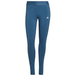 Adidas W 3S Leg Leggings Women's, Altered Blue/White, XS