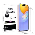 2st Härdat glas iPhone 16/16 Pro/16 Pro Max - Skärmskydd Transparent iPhone 16 Pro Max