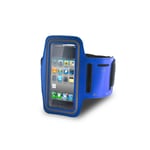 BRASSARD PREMIUM DE SPORT POCHETTE POUR APPLE IPHONE 3 4 ET 4S BLEU