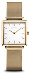Bering 18226-334 Classic | White Dial | Gold Milanese Strap Watch
