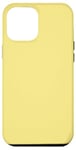 Coque pour iPhone 14 Plus Couleur jaune clair simple