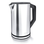 arendo - Electric Kettle 1.5 L Cordless 2200W Energy Saving Temperature Contr...