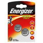 ENERGIZER Batteri CR2450 Lithium 2-pack