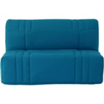 Banquette BZ DREAM - Tissu 100% Coton bleu canard - Couchage 140x190 cm