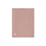 jollein Velvet Filt Cosy Stickad Wild Rose/ 75 x 100cm