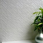 Paintable Anaglypta Wallpaper Luxury Textured Embossed Vinyl Easy Apply Maxwell