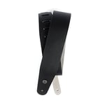 Planet Waves Sangle de guitare en cuir classique Planet Waves, coloris noir