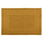 Stof - Bath Mat - Size 45 x 70 cm - 100% Organic Cotton - Curry Colour - Lagoon Model - Home Linen - Soft and Comfortable - Ideal for the Bathroom