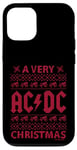 Coque pour iPhone 12/12 Pro AC/DC Un Noël très AC/DC