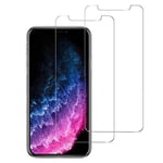 2-Pack iPhone 12 Skärmskydd HD Härdat Glas Displayskydd transparent