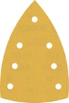 Professional 10x Feuilles abrasives Expert C470 à 7 trous (pour Bois dur, Peinture sur bois, 100x150 mm, Grain 320, Accessoires Ponceuse Multi)