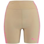 Shorties & boxers Puma  Boxer long Femme Microfibre SHAPING Champagne