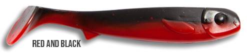 Flatnose Mini 10-pack Red And Black Fiskedrag