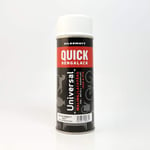 Quick Bengalack Silkematt Spray Hvit silkematt 301