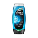 Duschdas Gel douche et shampooing 2 en 1 Ice Kick Bain de douche au parfum glacé pour un début de journée rafraîchissant 225 ml 1 pièce