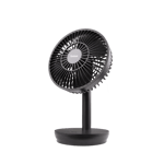 Goldair GCPDF150B 15cm Rechargeable Desk Fan - Black