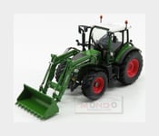 1:32 UNIVERSAL HOBBIES Fendt 516 Vario Tractor +4 X 80 Cargoprofi 2016 UH4981