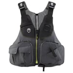 NRS Raku Fishing PFD - XS-M Charcoal