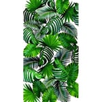 Venilia Venisol 54391 Tapis de Cuisine antidérapant en PVC Motif Feuilles de Palmier 65 x 120 cm