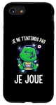 Coque pour iPhone SE (2020) / 7 / 8 Cadeau drole gamer enfant jeu video garcon humour gamer ado