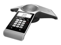 Yealink Cp930w - Konferanse-Voip-Telefon - Med Bluetooth-Grensesnitt - Ip-Dect - 5-Veis Anropskapasitet - Sip, Sip V2, Srtp - Romsølv