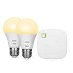 Aduro Smart Eria WarmWhite LED startpakke med Zigbee-hub AS15066046