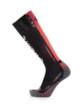 Therm-IC Heated nordic ski socks - Ultra Warm Nordic S.E.T varmesokker Black/Red (T45-3100-003) 42 44 2024