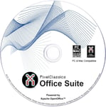 Office Suite 2024 on CD DVD Disc Compatible with Microsoft Office 2021 2019 365 