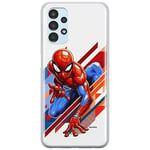 ERT GROUP Coque de téléphone Portable pour Samsung A13 4G Original et sous Licence Officielle Marvel Motif Spider Man 023 Parfaitement adapté à la Forme du téléphone Portable, Coque en TPU