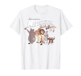 Madagascar Cartoon Group Shot Movie Logo T-Shirt