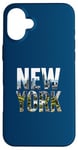 Coque pour iPhone 16 Plus New York Vacances Voyage Outfit New York