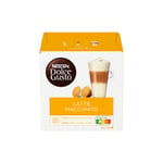 Kahvikapselit NESCAFÉ® Dolce Gusto® Latte Macchiato, 8+8 kpl.