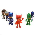 6-pack PJ Masks Figuriner