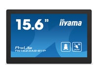 Iiyama Prolite Tw1623as-B1p - Android Pc - Touch Panel Pc 1 Rk3568 Upp Till - Ram 4 Gb - Ssd - Emmc 32 Gb - Cortex-A55 - Bluetooth 5.2 - Android 13 - Skärm: Led 15.6" 1920 X 1080 (Full Hd) Pekskärm - Svart, Matt