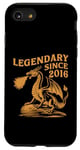 iPhone SE (2020) / 7 / 8 Legendary Since 2016 Birthday Dragon Fantasy Case