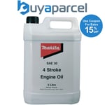 Makita 4 Stroke Engine Oil SAE 30 - 5 ltr Bottle - For EM2651LH BHX2501 +++