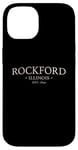 Coque pour iPhone 14 Rockford IL - Simple Rockford IL