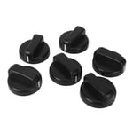 2Pcs Black Cooker Knob Range Oven Knob Stove Repair Accessories Gas Stove Knob